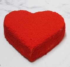 4-5 Kişilik Yaş Pasta - Kalp Formu ve Yoğun Aroma Samsun pasta