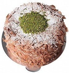 6-9 Kişilik Premium Tat Deneyimi Çikolatalı Fıstık Samsun pasta