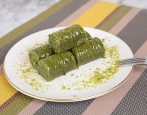 Geleneksel Tariflerle 1000 Gr Fıstık Sarma Samsun pasta