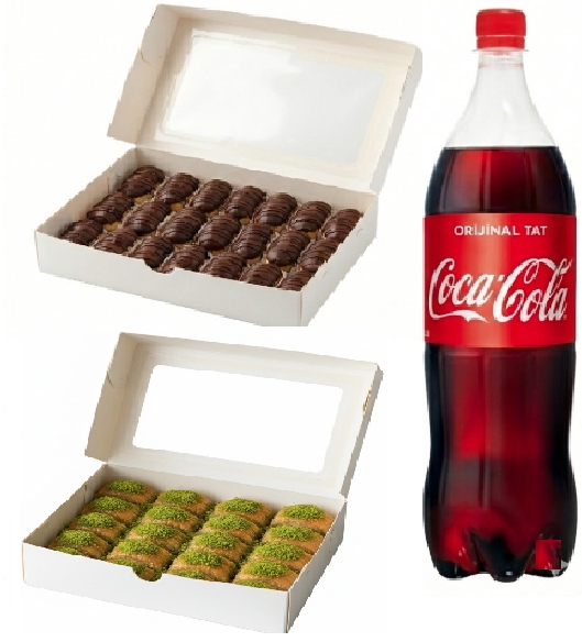 Hijyenik Üretim Fıstıklı Baklava Menüsü Samsun pasta